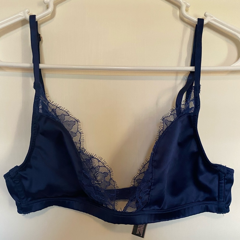 Sexy Silk & Lace Bralette